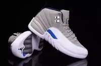 hommes air jordan xii 12 confortable elegant wings gray